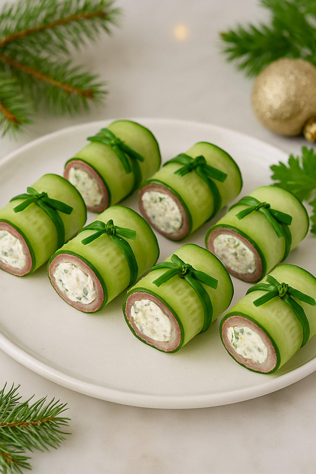 Рулетики из языка с хреном и огурцом - пошаговый рецепт закуски