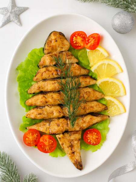 Запеченная скумбрия - пошаговый рецепт