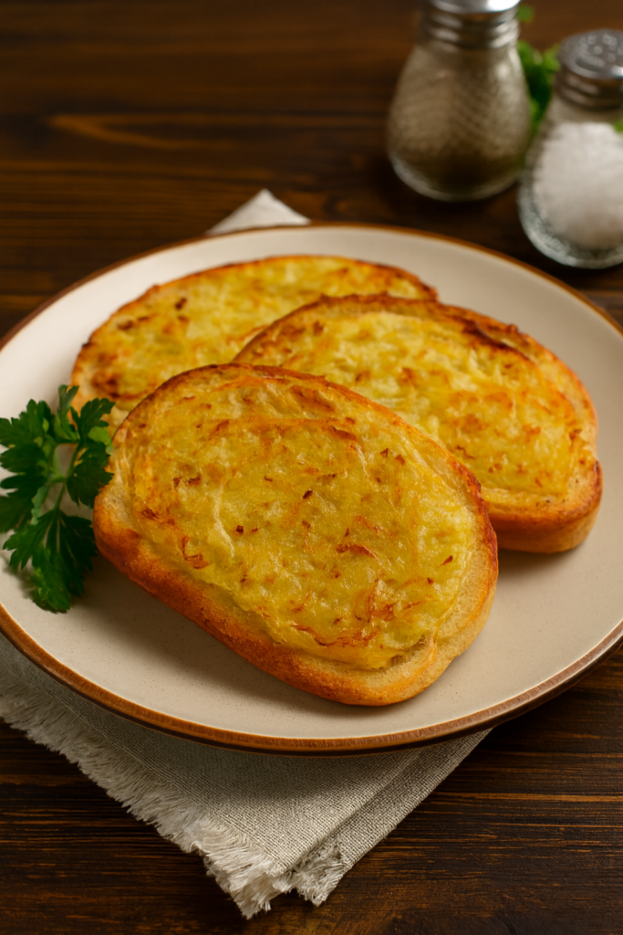 Гренки с картофелем ‒ простой рецепт